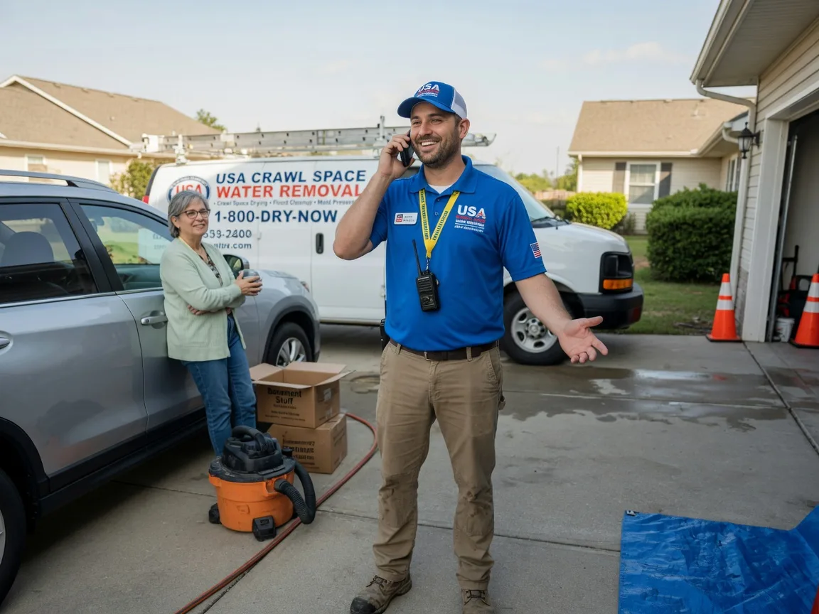 Crawl Space Water Removal Bonnerdale, AR FAQs